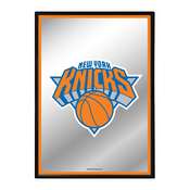 New York Knicks: Framed Mirrored Wall Sign - Vertical, FNB-NBNYKS-275-01A