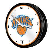 New York Knicks: Retro Lighted Wall Clock, NBNYKS-550-01