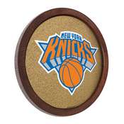New York Knicks: "Faux" Barrel Framed Cork Board, NBNYKS-632-01