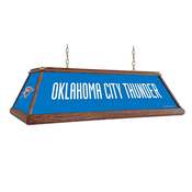 Oklahoma City Thunder: Premium Wood Pool Table Light, NBOCTR-330-01