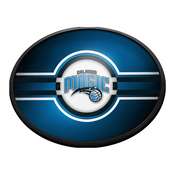 Orlando Magic: Oval Slimline Lighted Wall Sign, NBOMAG-140-01
