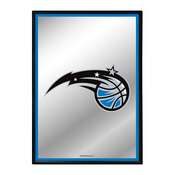 Orlando Magic: Vertical Framed Mirrored Wall Sign, FNB-NBOMAG-275-01A