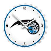 Orlando Magic: Bottle Cap Lighted Wall Clock, NBOMAG-545-01