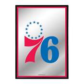 Philadelphia 76ers: Framed Mirrored Wall Sign - Vertical, FNB-NBPHIL-275-01A