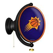 Phoenix Suns: Original Oval Rotating Lighted Wall Sign, FNB-NBPSUN-125-01A