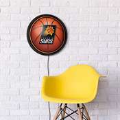 Phoenix Suns: Basketball - Round Slimline Lighted Wall Sign, NBPSUN-130-02