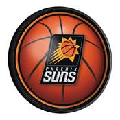 Phoenix Suns: Basketball - Round Slimline Lighted Wall Sign, NBPSUN-130-02