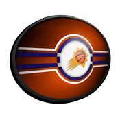 Phoenix Suns: Oval Slimline Lighted Wall Sign, NBPSUN-140-01