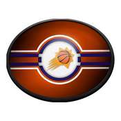 Phoenix Suns: Oval Slimline Lighted Wall Sign, NBPSUN-140-01
