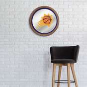 Phoenix Suns: "Faux" Barrel Top Mirrored Wall Sign, FNB-NBPSUN-245-01A