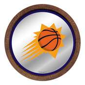 Phoenix Suns: "Faux" Barrel Top Mirrored Wall Sign, FNB-NBPSUN-245-01A