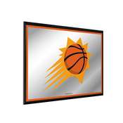 Phoenix Suns: Framed Mirrored Wall Sign - Horizontal, FNB-NBPSUN-265-01A