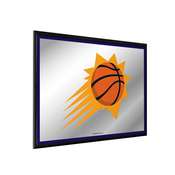 Phoenix Suns: Framed Mirrored Wall Sign - Horizontal, FNB-NBPSUN-265-01A