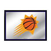 Phoenix Suns: Framed Mirrored Wall Sign - Horizontal, FNB-NBPSUN-265-01A