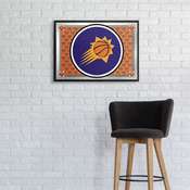 Phoenix Suns: Team Spirit - Framed Mirrored Wall Sign, FNB-NBPSUN-265-02A