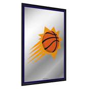 Phoenix Suns: Framed Mirrored Wall Sign - Vertical, FNB-NBPSUN-275-01A