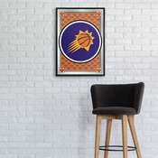 Phoenix Suns: Team Spirit - Framed Mirrored Wall Sign - Vertical, NBPSUN-275-02