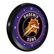 Phoenix Suns: Ribbed Frame Wall Clock, NBPSUN-530-01
