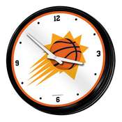 Phoenix Suns: Retro Lighted Wall Clock, NBPSUN-550-01