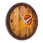 Phoenix Suns: "Faux" Barrel Top Clock, FNB-NBPSUN-560-01