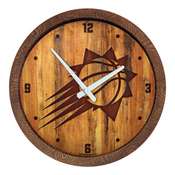 Phoenix Suns: "Faux" Barrel Top Clock, FNB-NBPSUN-560-01