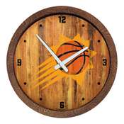 Phoenix Suns: "Faux" Barrel Top Clock, FNB-NBPSUN-560-01