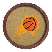 Phoenix Suns: "Faux" Barrel Framed Cork Board, NBPSUN-632-01