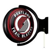 Portland Trail Blazers: Original Round Rotating Lighted Wall Sign, NBPTBS-115-01