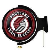 Portland Trail Blazers: Original Round Rotating Lighted Wall Sign, NBPTBS-115-01