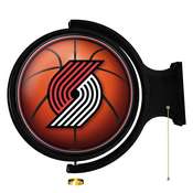 Portland Trail Blazers: Basketball - Original Round Rotating Lighted Wall Sign, NBPTBS-115-02