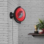 Portland Trail Blazers: Original Oval Rotating Lighted Wall Sign, FNB-NBPTBS-125-01A