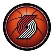 Portland Trail Blazers: Basketball - Modern Disc Wall Sign, NBPTBS-230-02
