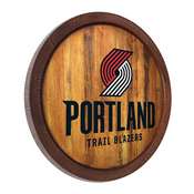 Portland Trail Blazers: Logo - "Faux" Barrel Top Sign, FNB-NBPTBS-240-04