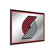 Portland Trail Blazers: Framed Mirrored Wall Sign - Horizontal, FNB-NBPTBS-265-01A