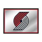 Portland Trail Blazers: Framed Mirrored Wall Sign - Horizontal, FNB-NBPTBS-265-01A