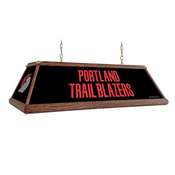 Portland Trail Blazers: Premium Wood Pool Table Light, NBPTBS-330-01