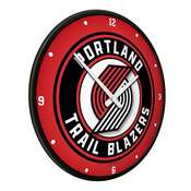Portland Trail Blazers: Modern Disc Wall Clock, NBPTBS-510-01