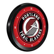 Portland Trail Blazers: Ribbed Frame Wall Clock, NBPTBS-530-01