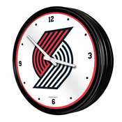 Portland Trail Blazers: Retro Lighted Wall Clock, NBPTBS-550-01