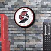 Portland Trail Blazers: Retro Lighted Wall Clock, NBPTBS-550-01