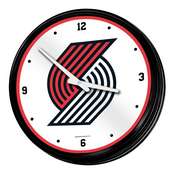 Portland Trail Blazers: Retro Lighted Wall Clock, NBPTBS-550-01