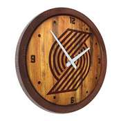 Portland Trail Blazers: "Faux" Barrel Top Clock, FNB-NBPTBS-560-01