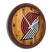 Portland Trail Blazers: "Faux" Barrel Top Clock, FNB-NBPTBS-560-01
