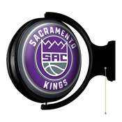 Sacramento Kings: Original Round Rotating Lighted Wall Sign, NBSACK-115-01