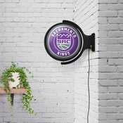 Sacramento Kings: Original Round Rotating Lighted Wall Sign, NBSACK-115-01