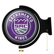 Sacramento Kings: Original Round Rotating Lighted Wall Sign, NBSACK-115-01