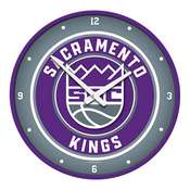 Sacramento Kings: Modern Disc Wall Clock, NBSACK-510-01
