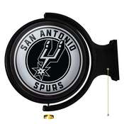San Antonio Spurs: Original Round Rotating Lighted Wall Sign, NBSASP-115-01