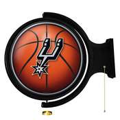 San Antonio Spurs: Basketball - Original Round Rotating Lighted Wall Sign, NBSASP-115-02