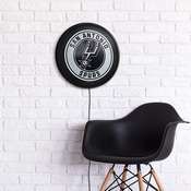 San Antonio Spurs: Round Slimline Lighted Wall Sign, NBSASP-130-01